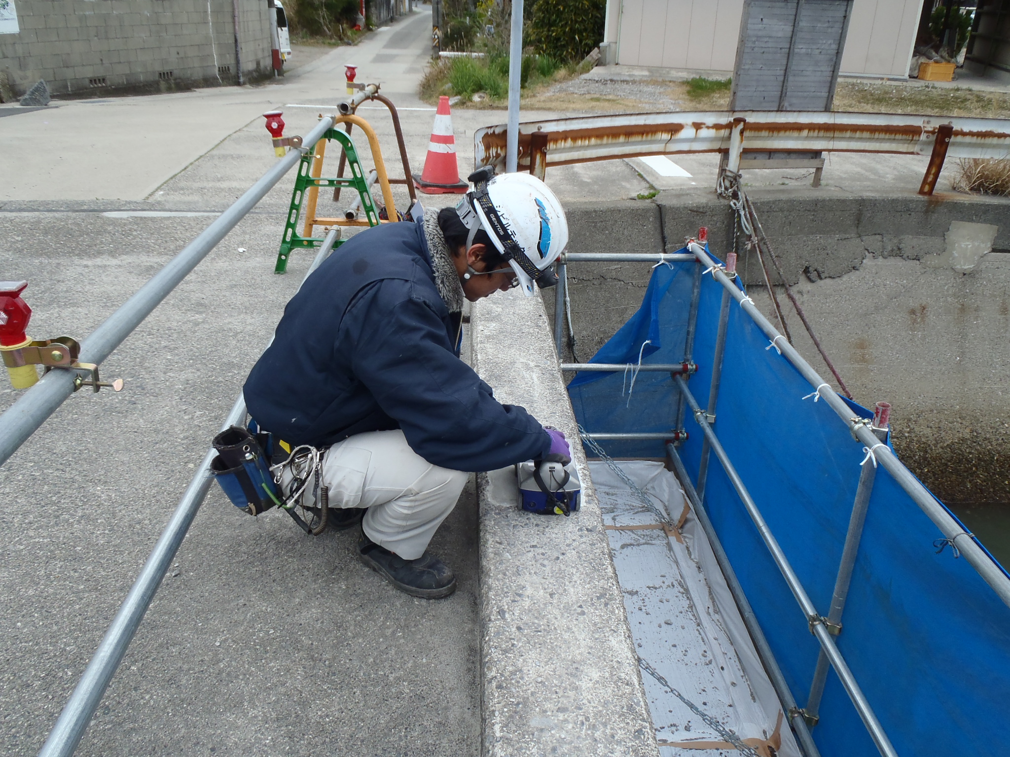 橋梁長寿命化修繕工事