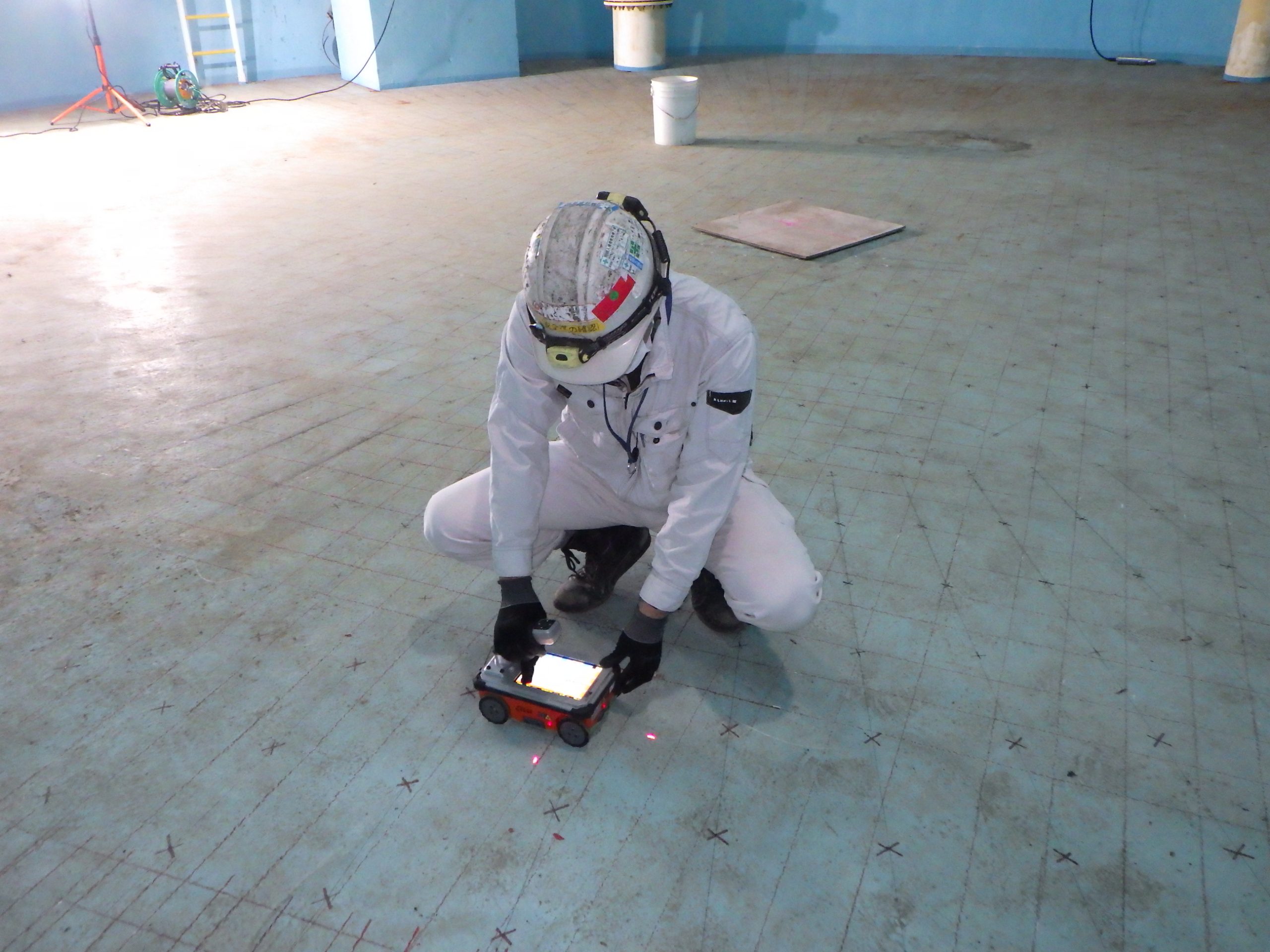 笹井配水場No.1配水池耐震等改修工事