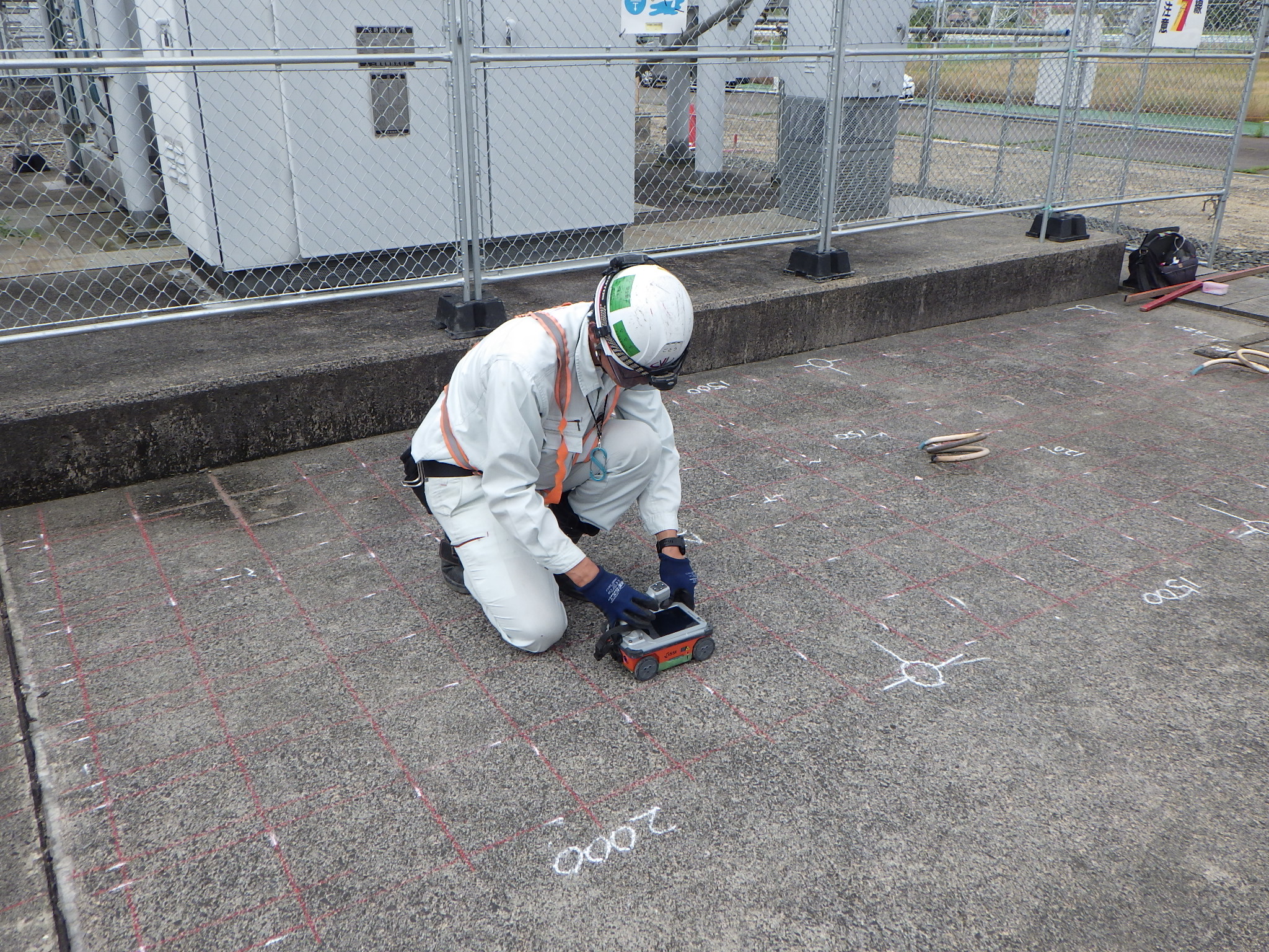 西尾張変電所275kV設備改修他1件の内土木工事