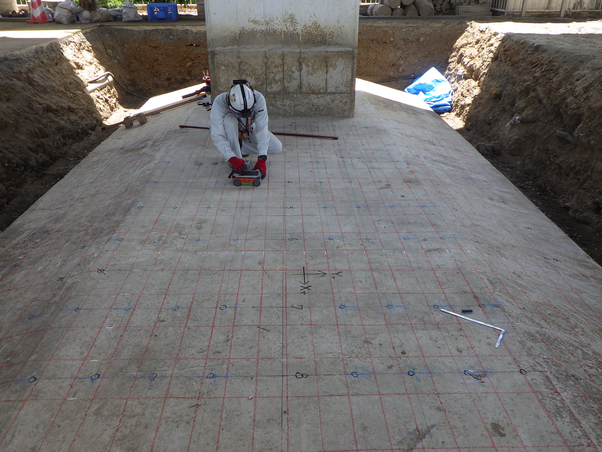 橋りょう修繕工事(金鑚陸橋耐震補強工)その５