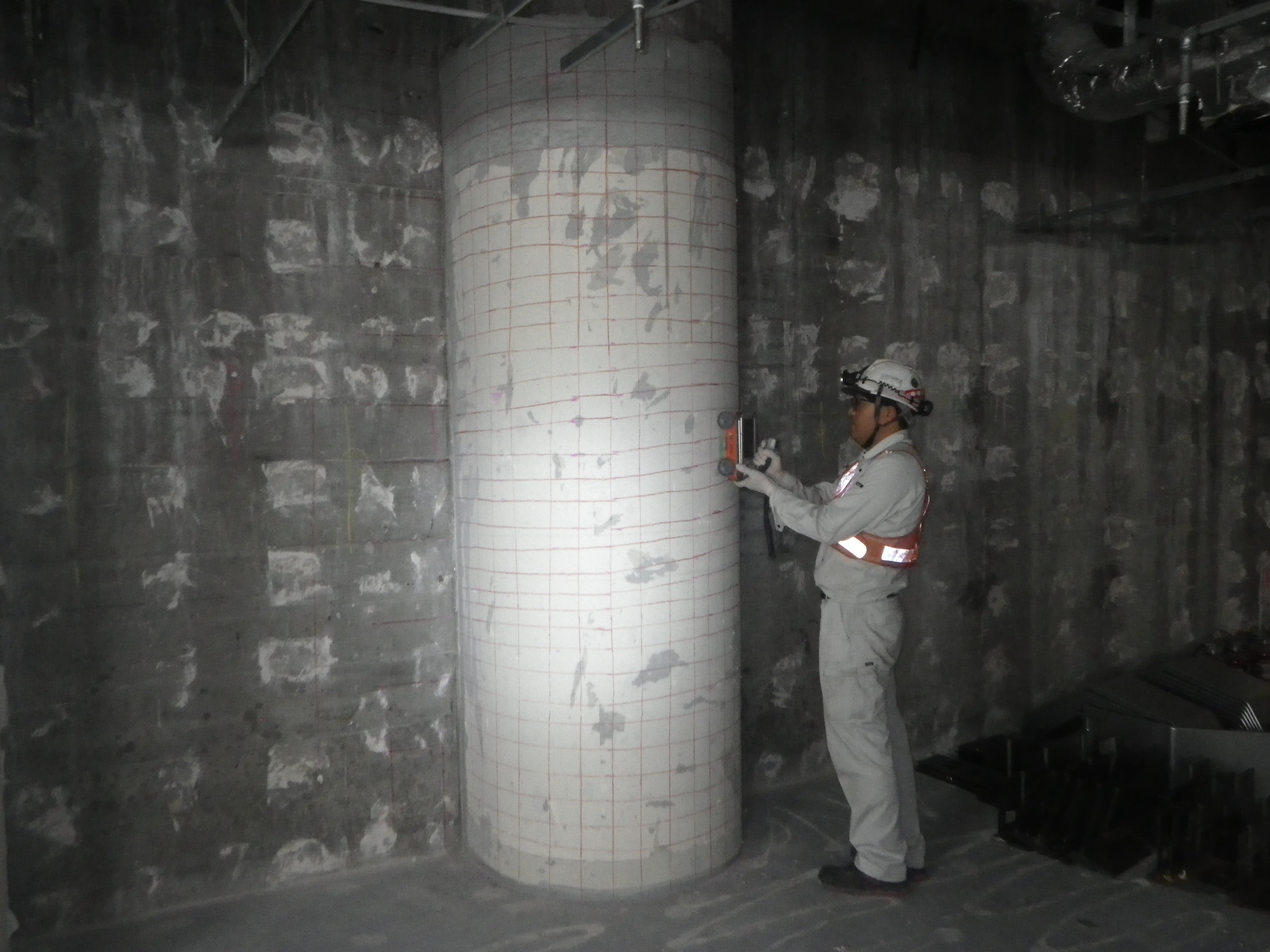 名古屋保線区管内高架橋柱 耐震補強工事