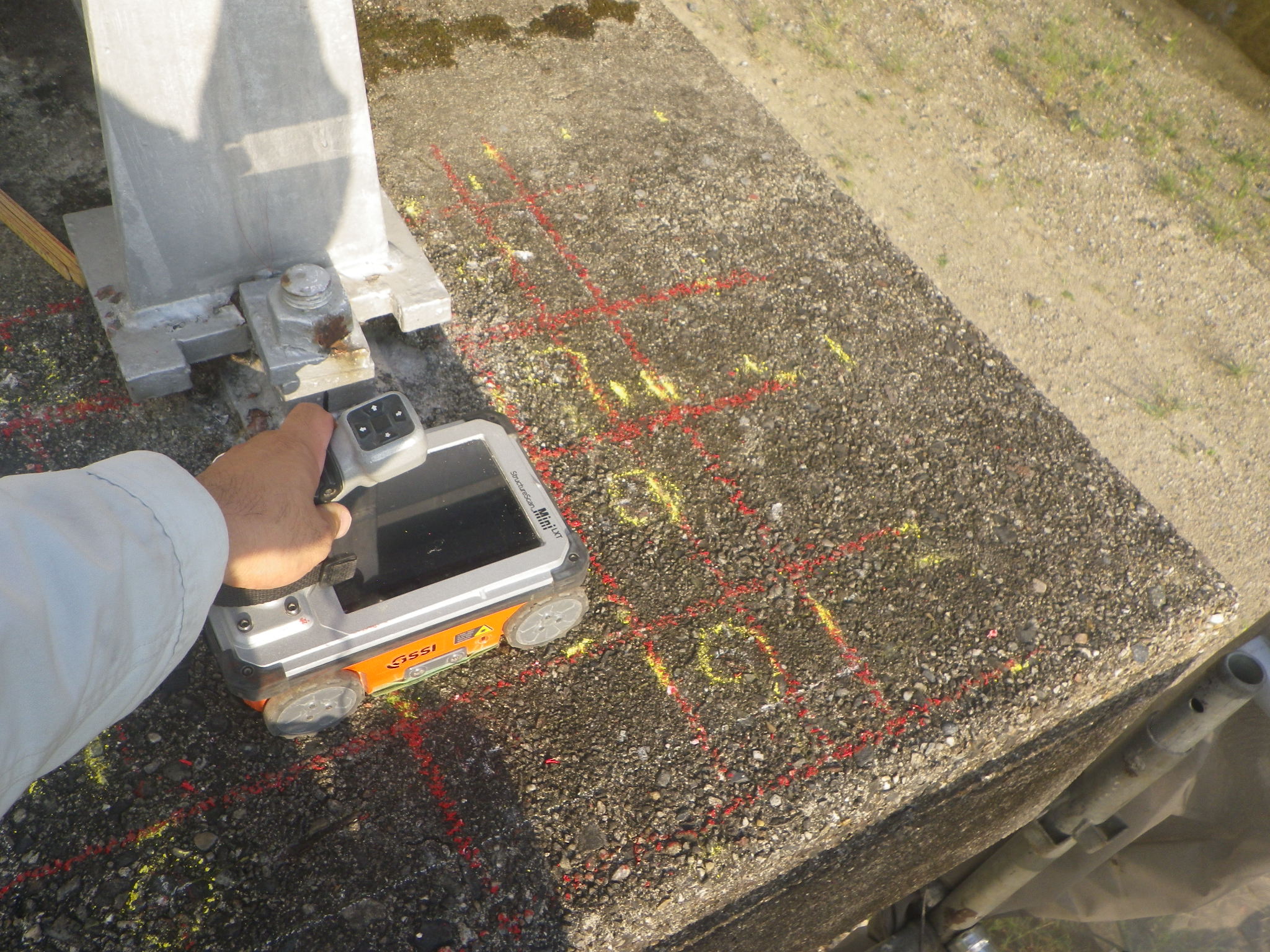 水野川水管橋(汚水)耐震補強工事