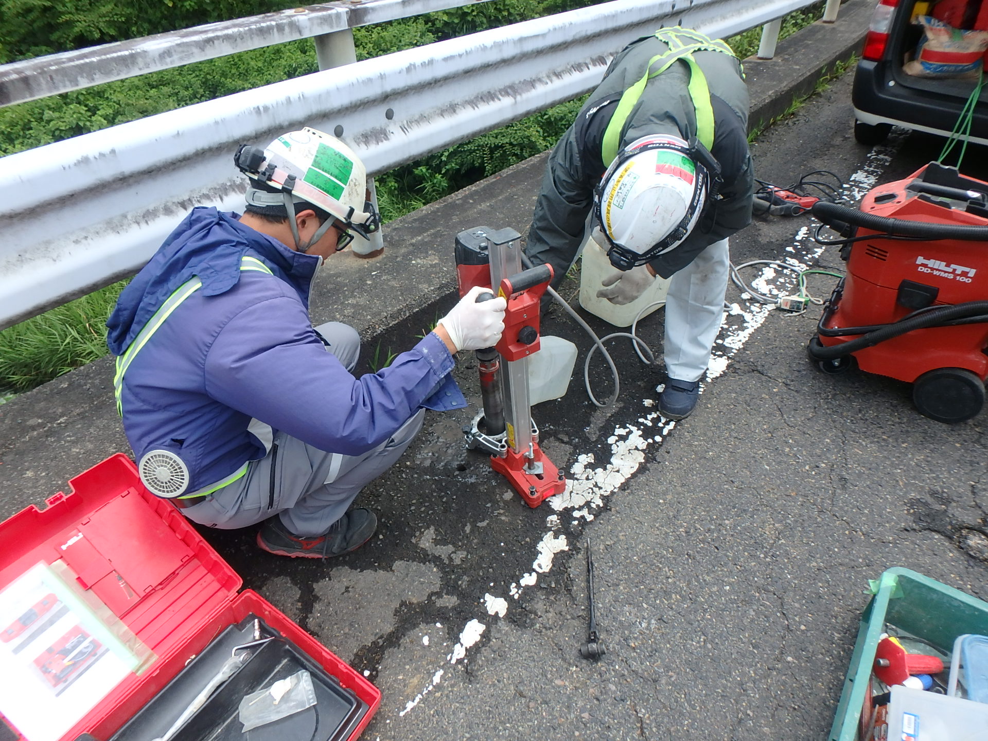 明道橋　床版詳細調査業務